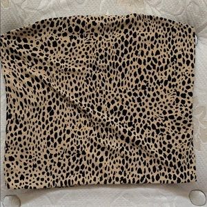 Brandy Melville cheetah tube top